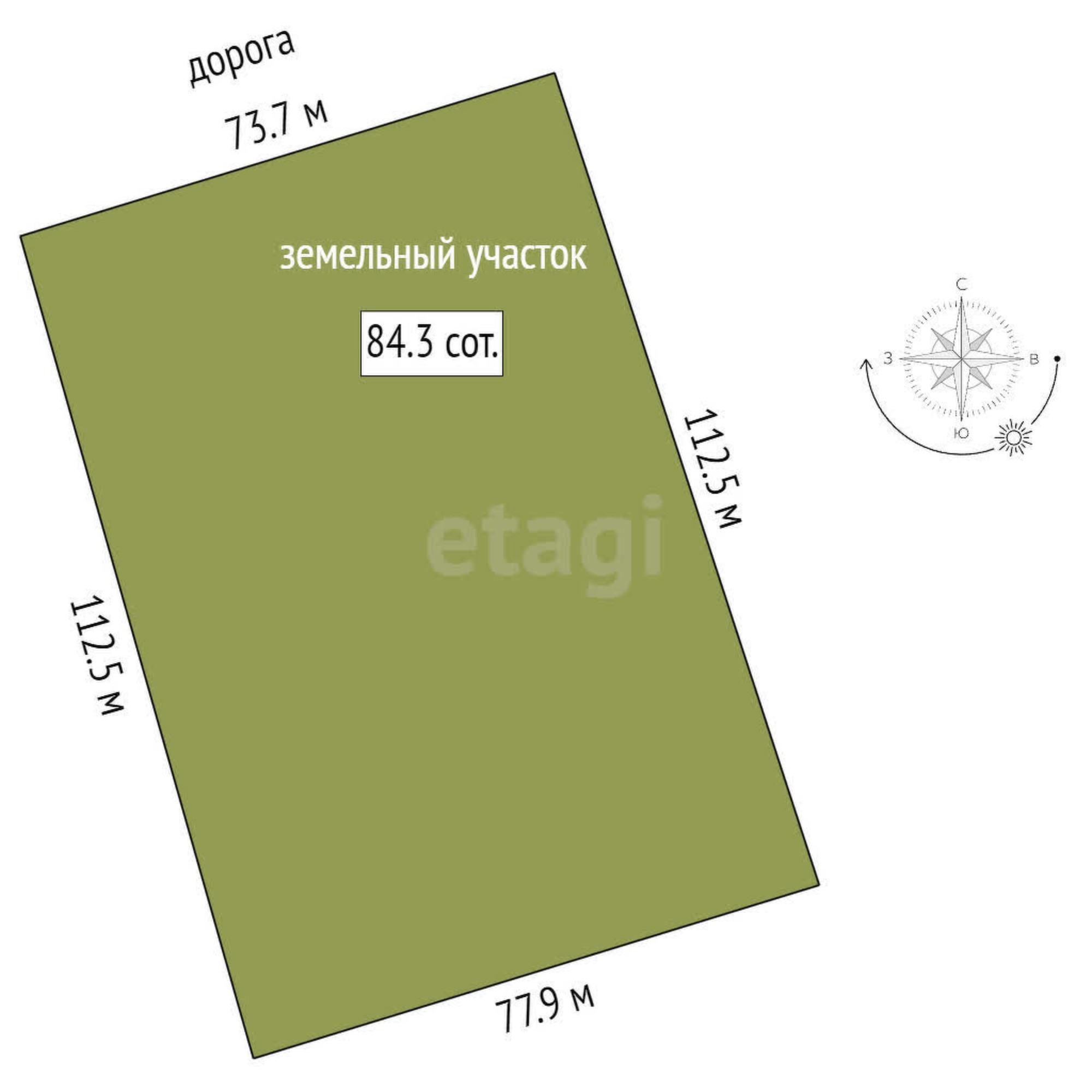 Купить землю, земельный участок за 12 600 000 рублей на Новокаменский КП