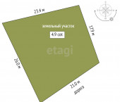 земля 4.9 сот Коняшина