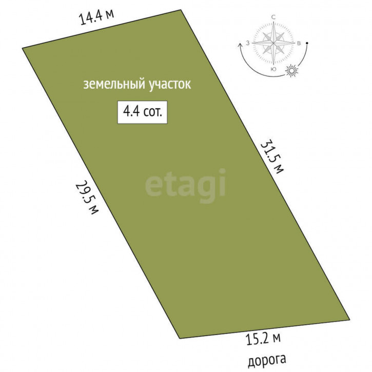 Земельный участок Коняшина