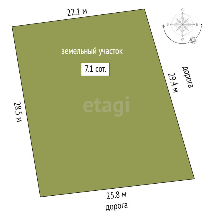 Земельный участок Елань д. (Московский тракт)