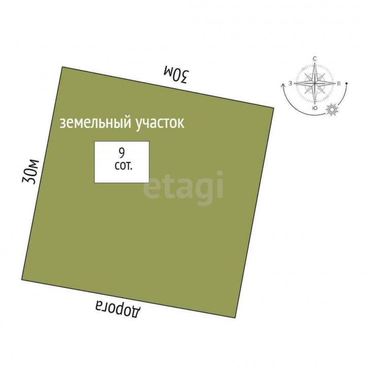 Земельный участок Чистопрудная,