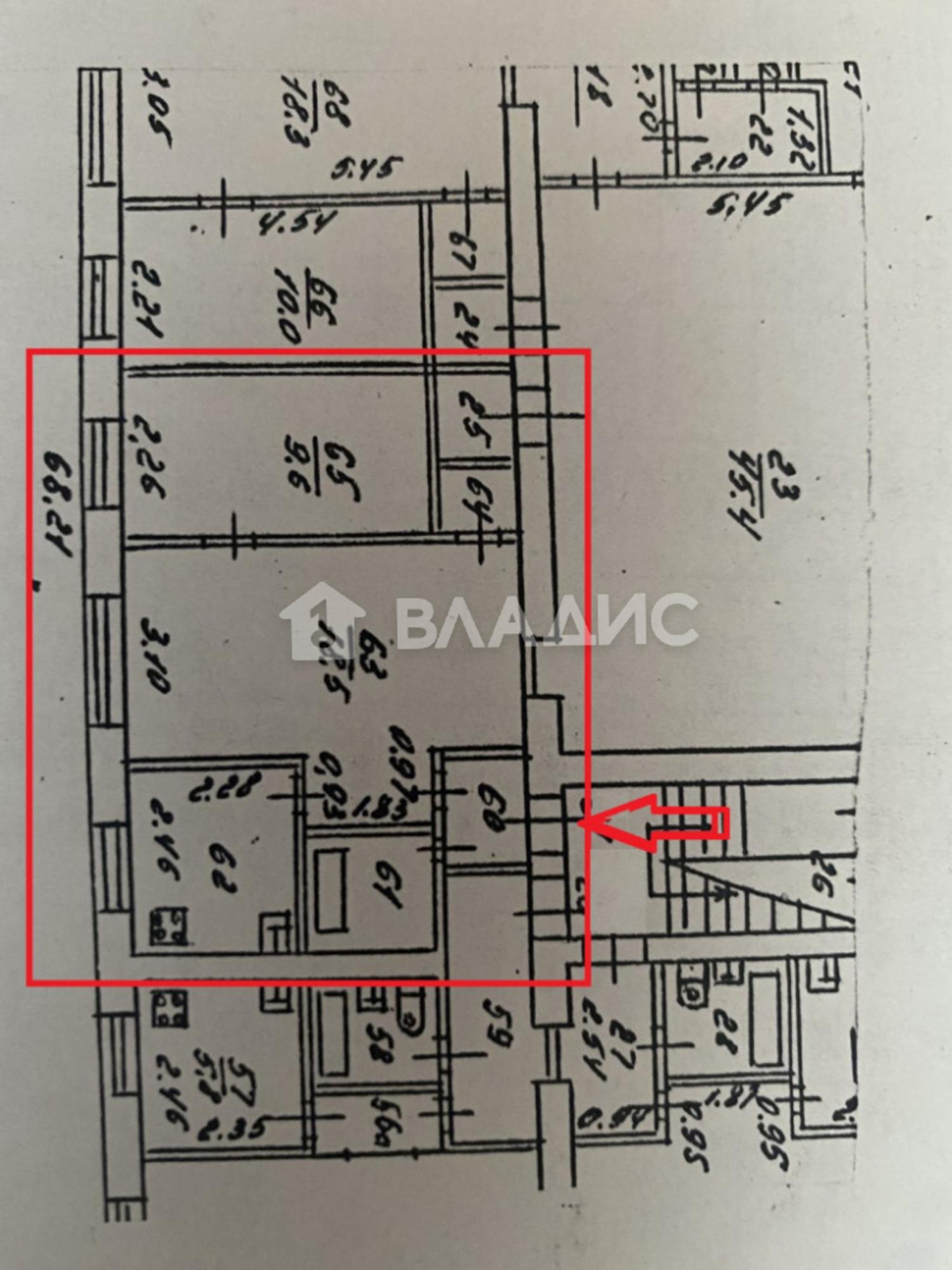 Купить квартиру за 3 505 000 рублей на улица Мира