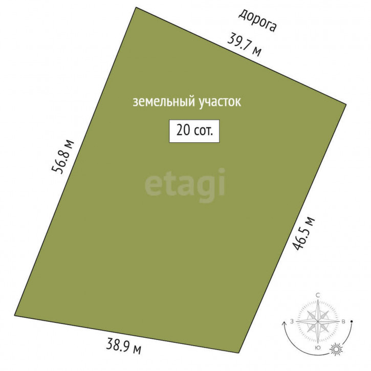 Земельный участок Речкина