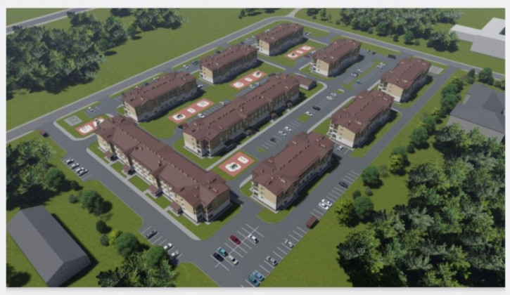 2-комн квартира в новом доме Советская ул, 27А