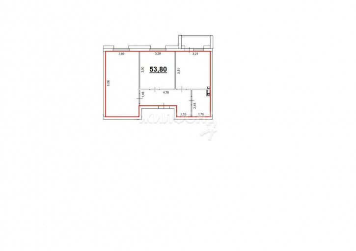2-комн квартира Набережная улица, д.73