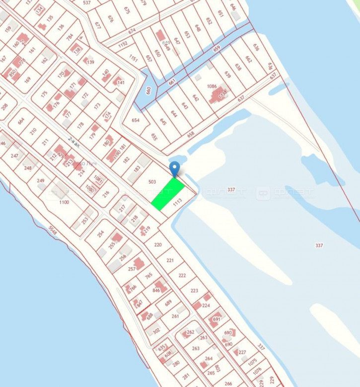 Земельный участок 2-я аллея, дом 1112