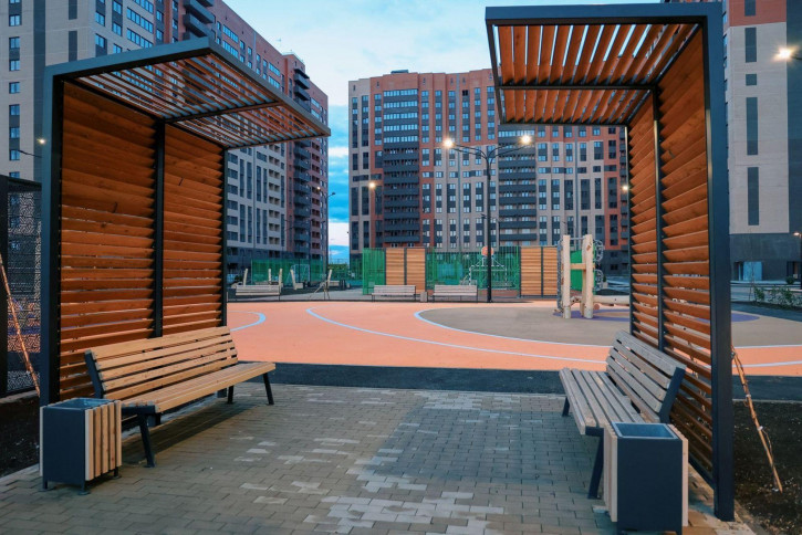 2-комн квартира в новом доме Богатырская улица