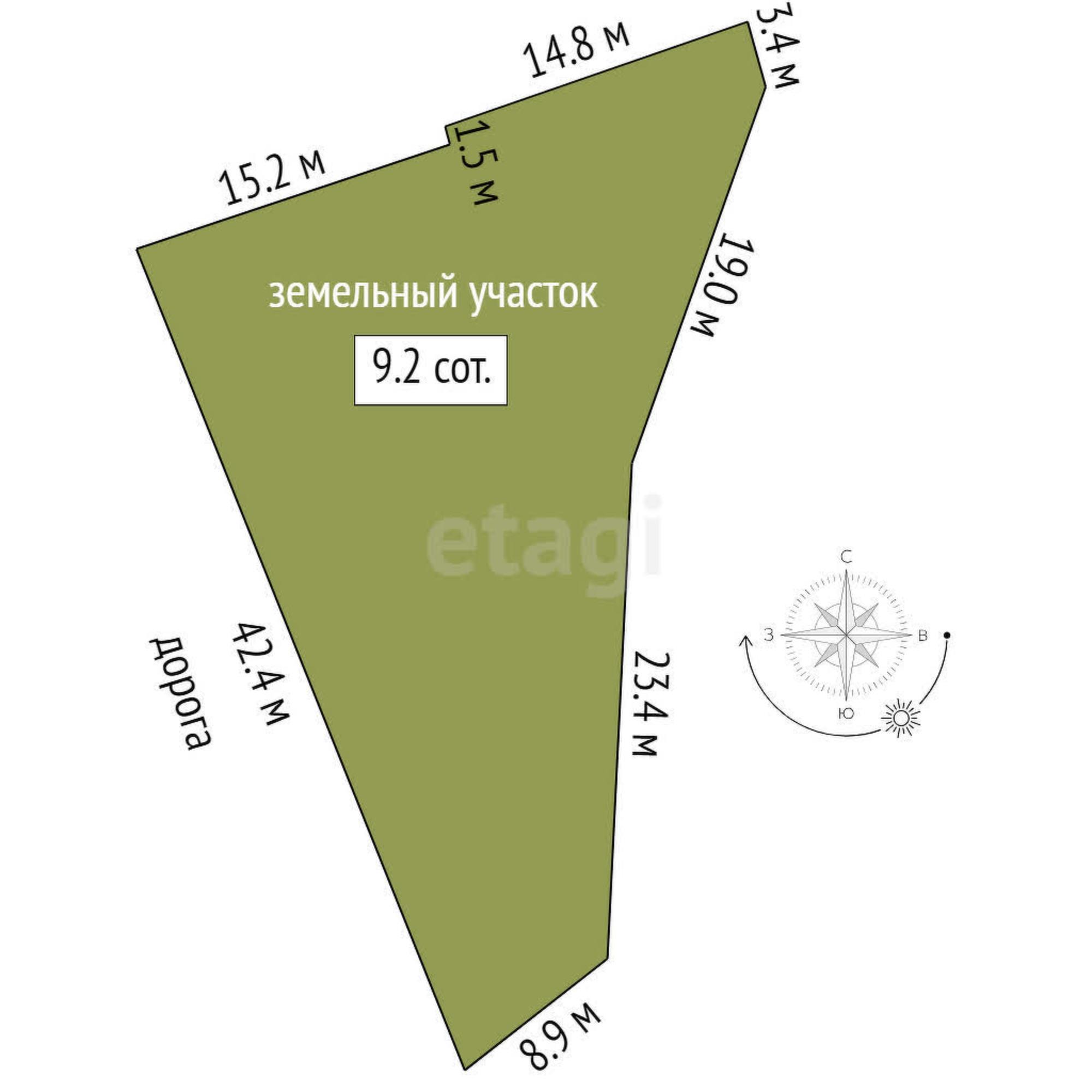 Купить дачу, дом, коттедж за 12 000 000 рублей на Береговая, 9
