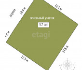 земля 5.7 сот 9-я,