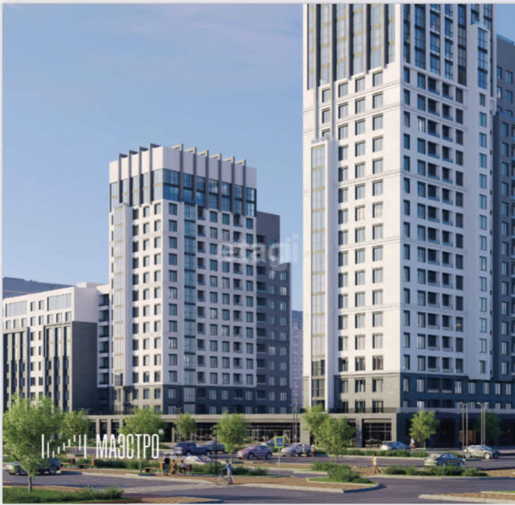 1-комн квартира в новом доме Братьев Бондаревых, 5