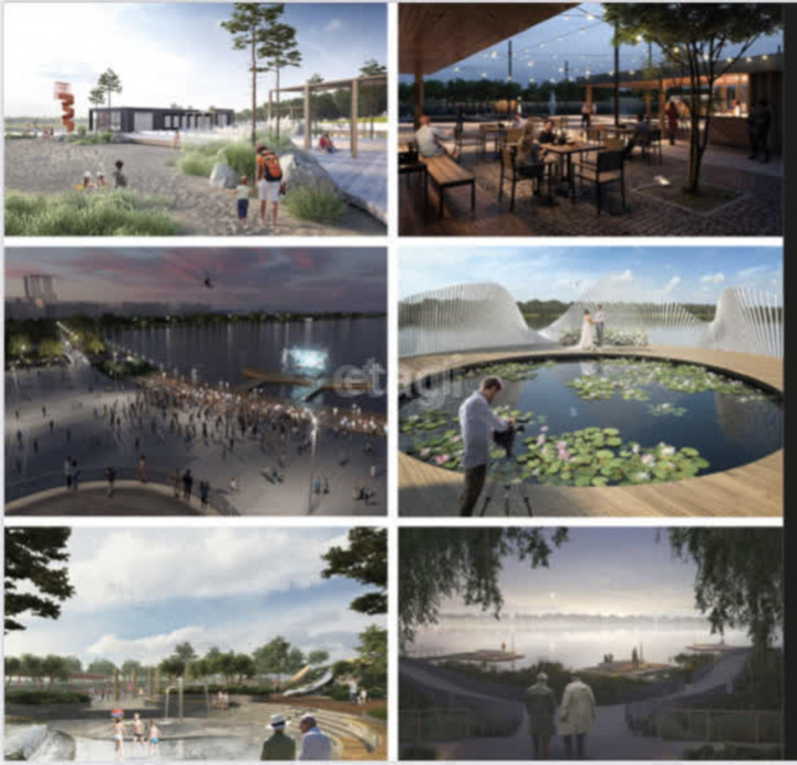 1-комн квартира в новом доме Братьев Бондаревых, 5