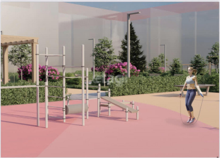 1-комн квартира в новом доме Братьев Бондаревых, 5