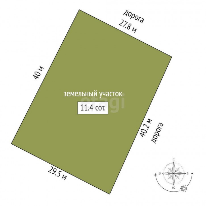 Земельный участок Ореховая,