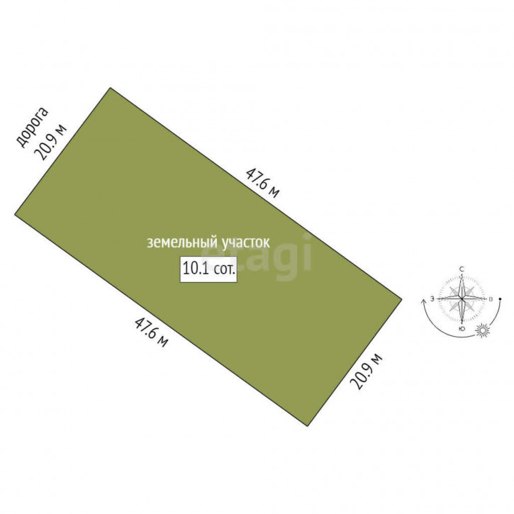 Земельный участок Восточная,