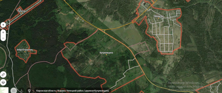 Земельный участок Кучумовщина