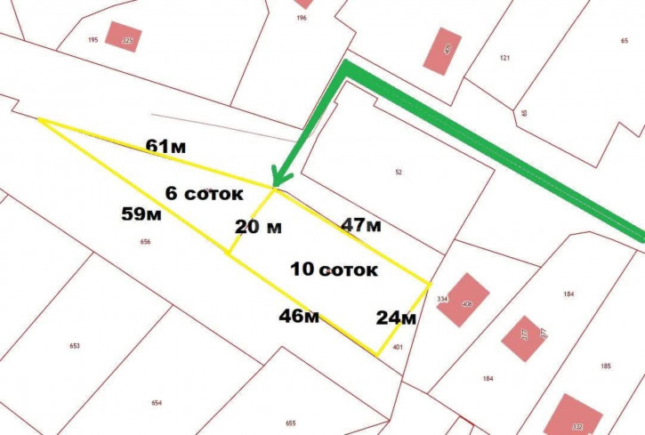Земельный участок Баранковская улица,