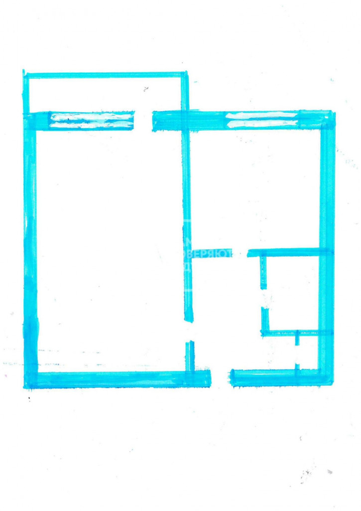 1-комн квартира улица Тюленина, 1