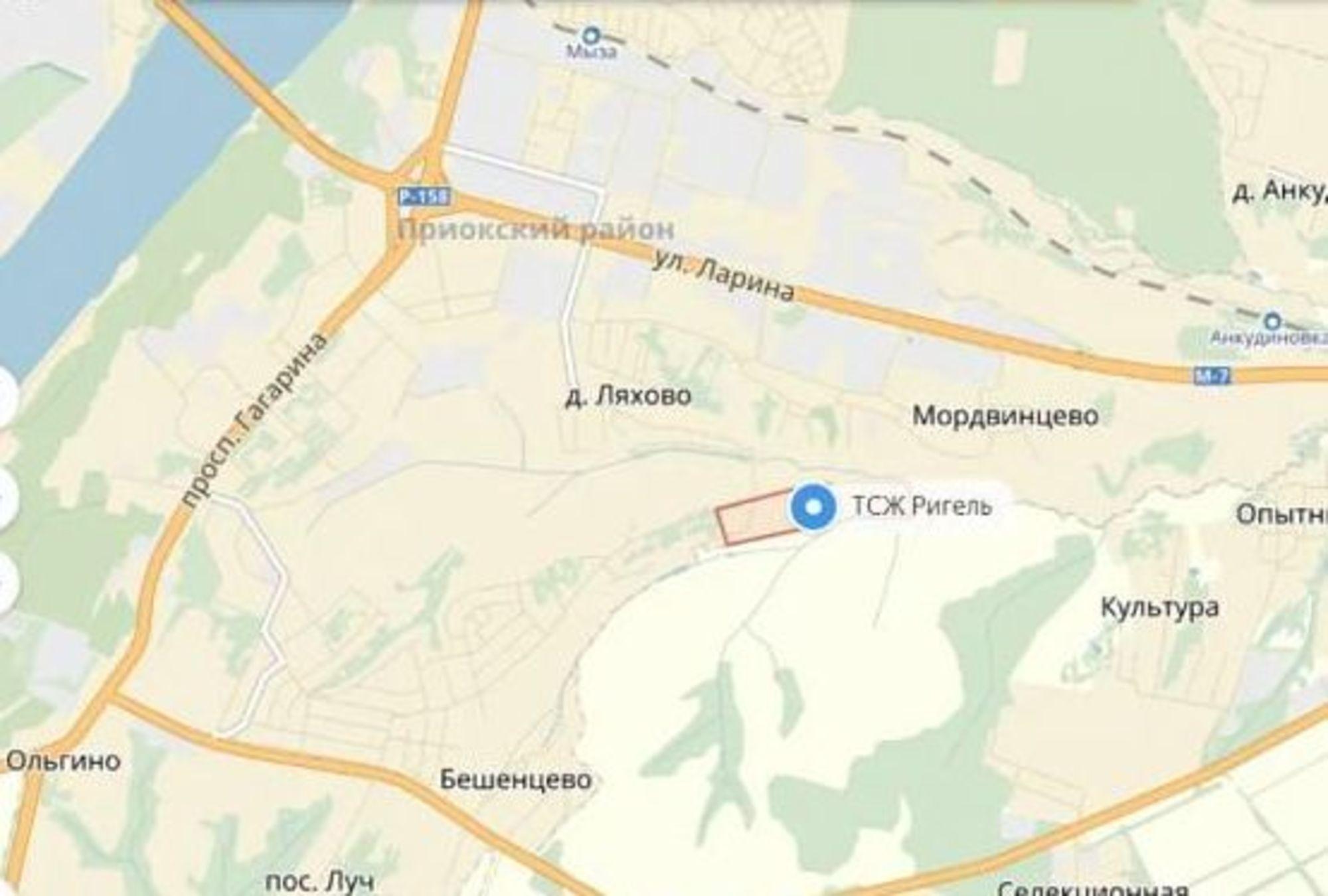 Купить землю, земельный участок за 3 700 000 рублей на ТСЖ Ригель