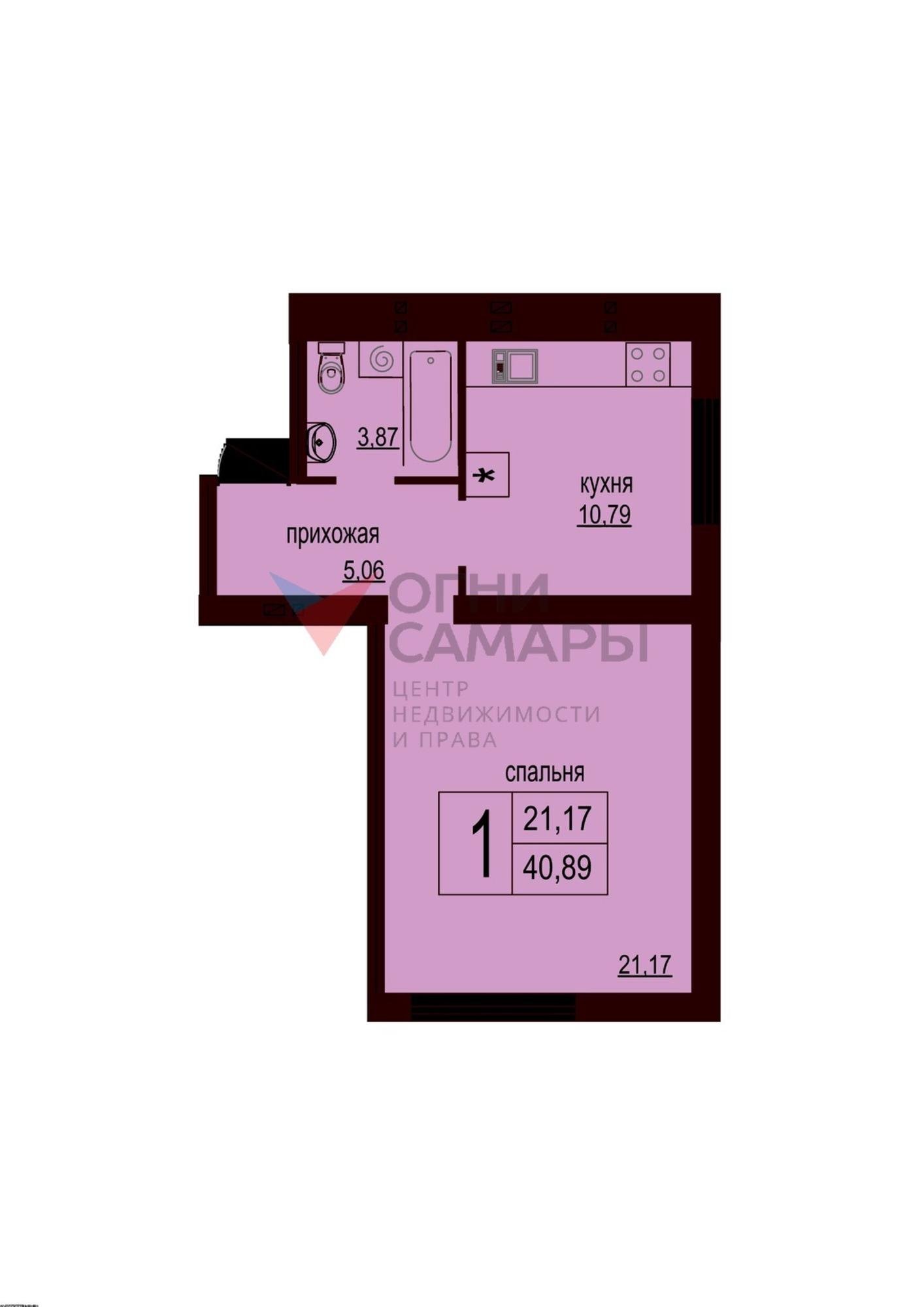 Купить квартиру за 3 107 640 рублей на Попова, 10а