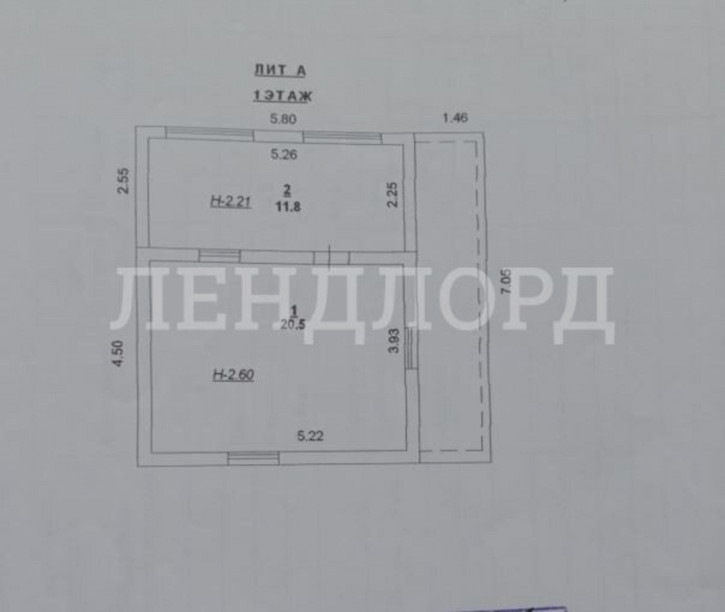Земельный участок Верхняя улица
