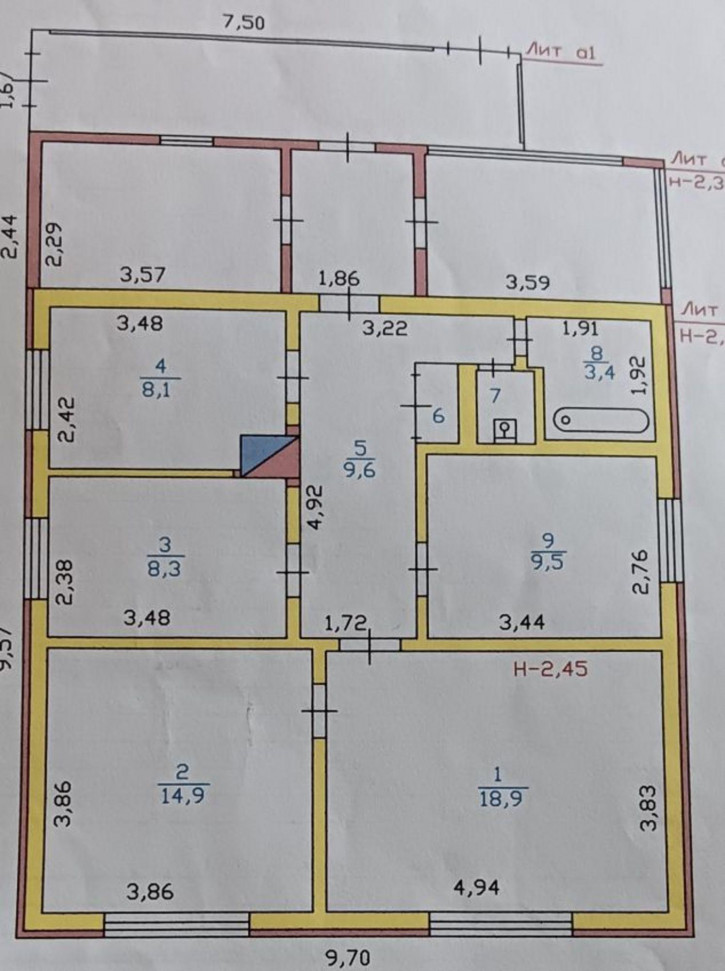 Коттедж/дом Тополиный переулок