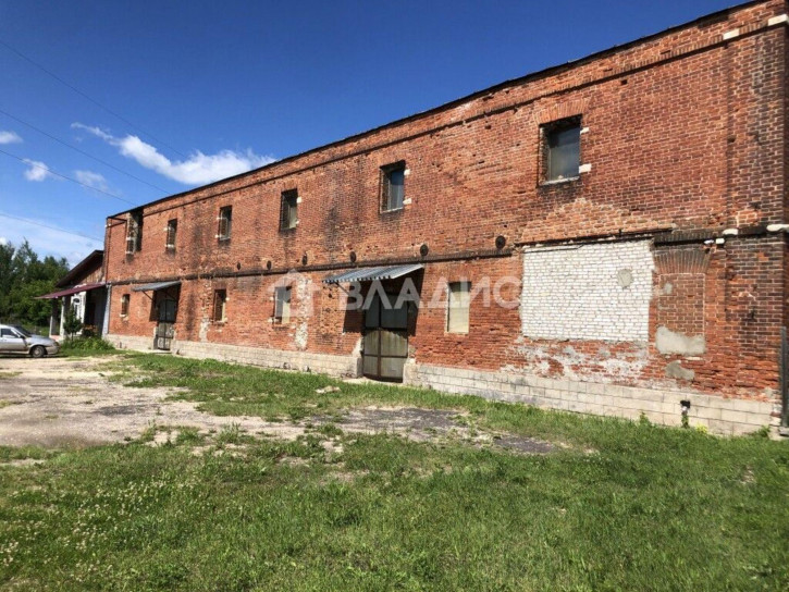 Производственное помещение владимирская область, муниципальное образование октябрьское, посёлок октябрьский, , советская улица,62, 62