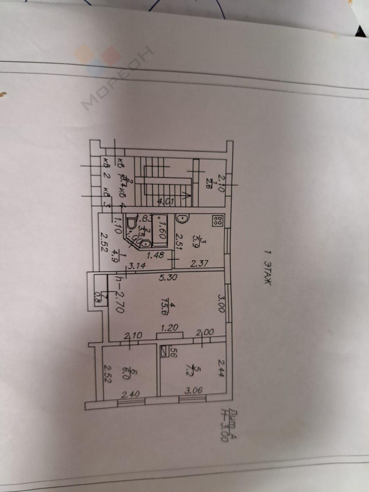 3-комн квартира Садовая ул, 32