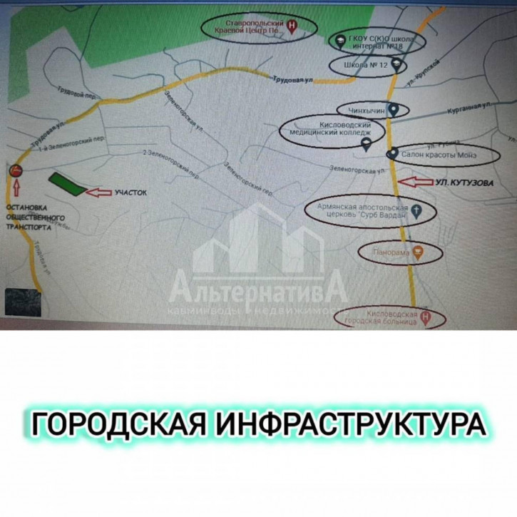 Земельный участок 2-й Зеленогорский пер.