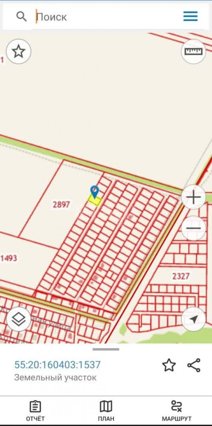 Земельный участок Седьмая Миля КП