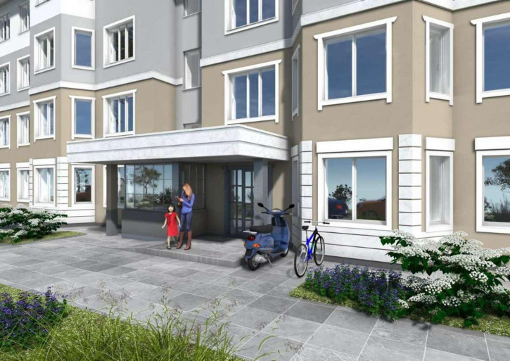 1-комн квартира в новом доме Попова, 10а