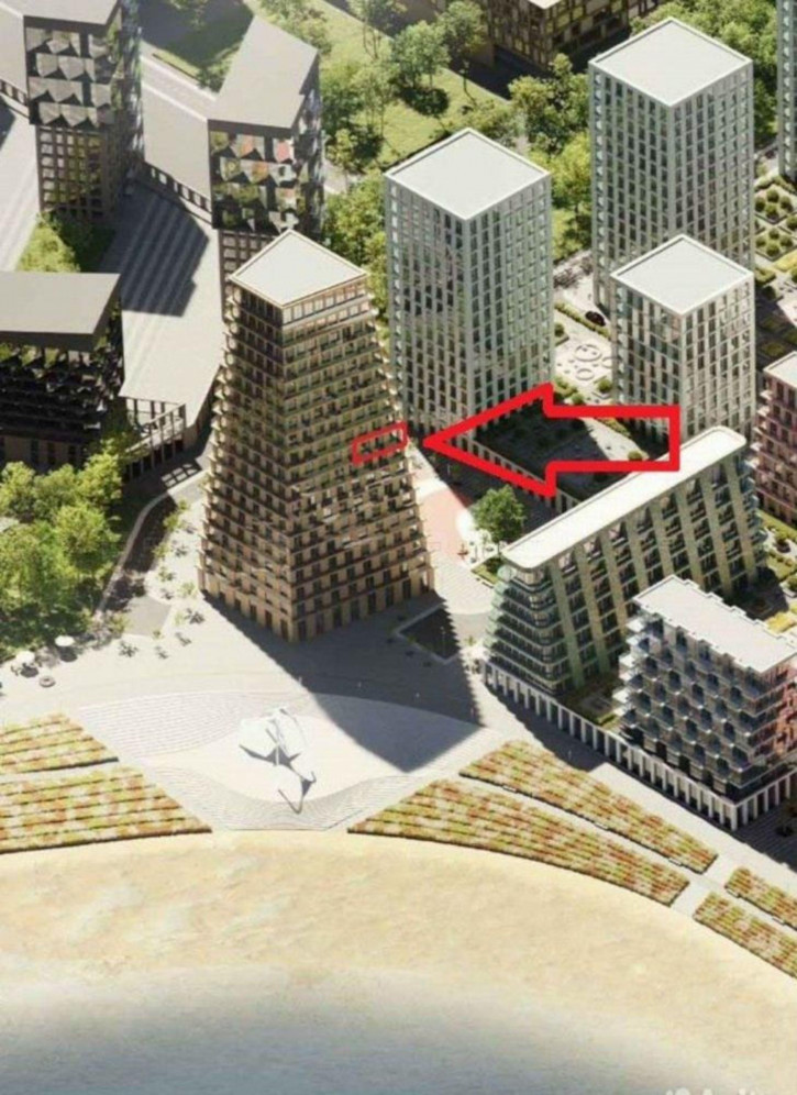 2-комн квартира в новом доме ул. Дулата Али, дом 14/1