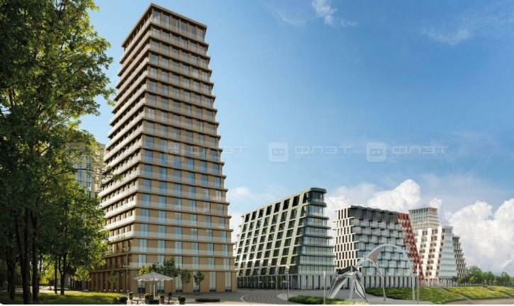 2-комн квартира в новом доме ул. Дулата Али, дом 14/1