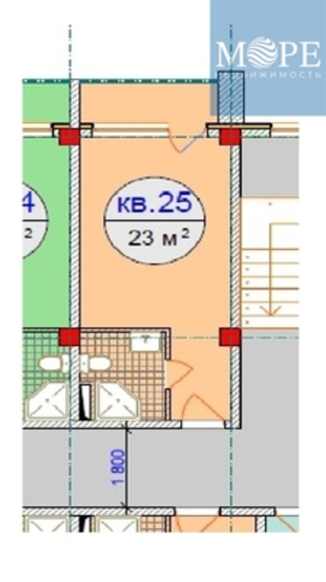Купить квартиру за 14 490 000 рублей на Эстосадок с, Омеловая ул, 33