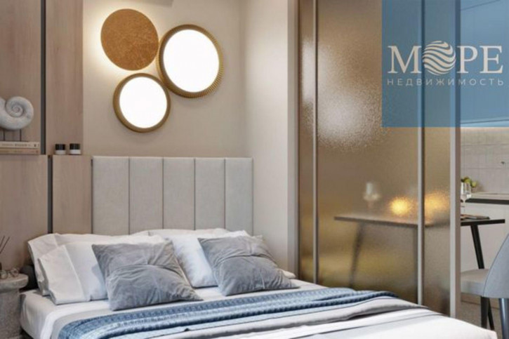 1-комн квартира в новом доме Беранда с, Виноградная ул, 101/1