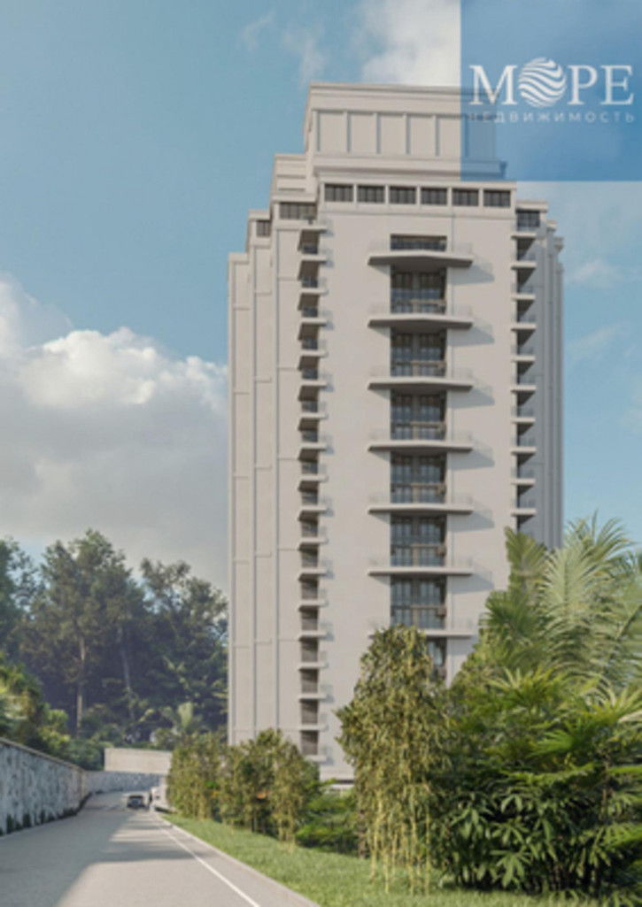 1-комн квартира в новом доме Беранда с, Виноградная ул, 101/1