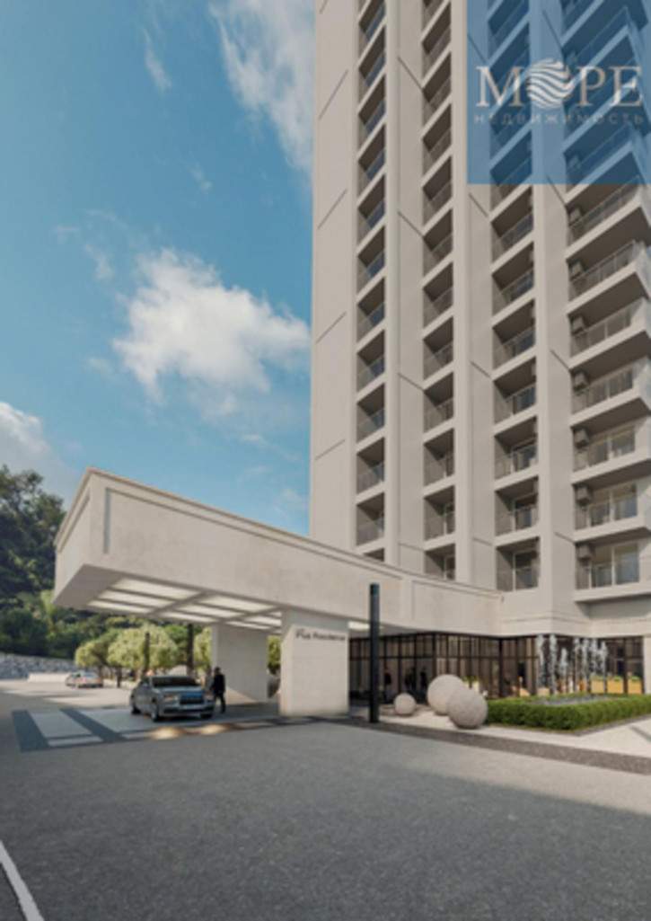 1-комн квартира в новом доме Беранда с, Виноградная ул, 101/1