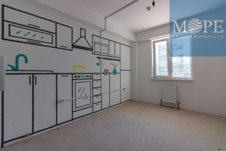 2-комн квартира в новом доме Раздольное с, Тепличная ул, 83