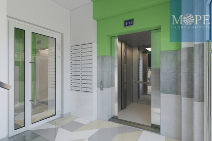 2-комн квартира в новом доме Раздольное с, Тепличная ул, 63к1