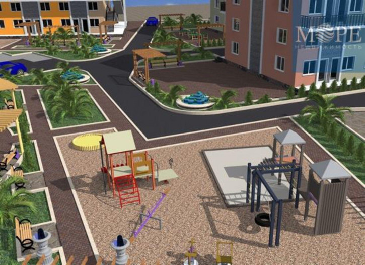 1-комн квартира в новом доме Верхневеселое с, Коммунаров ул, 1