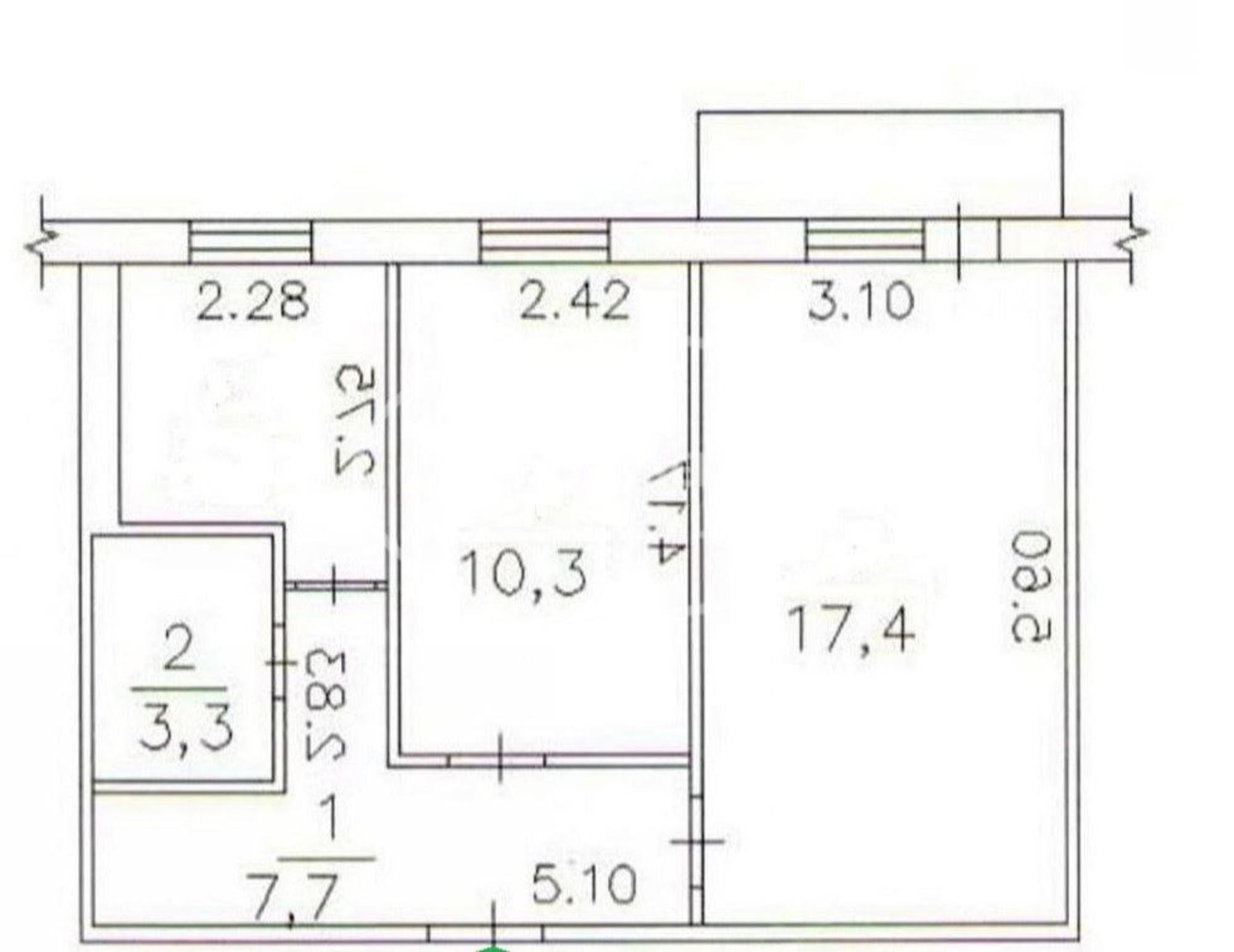 Купить квартиру за 2 350 000 рублей на улица Сивкова, 14