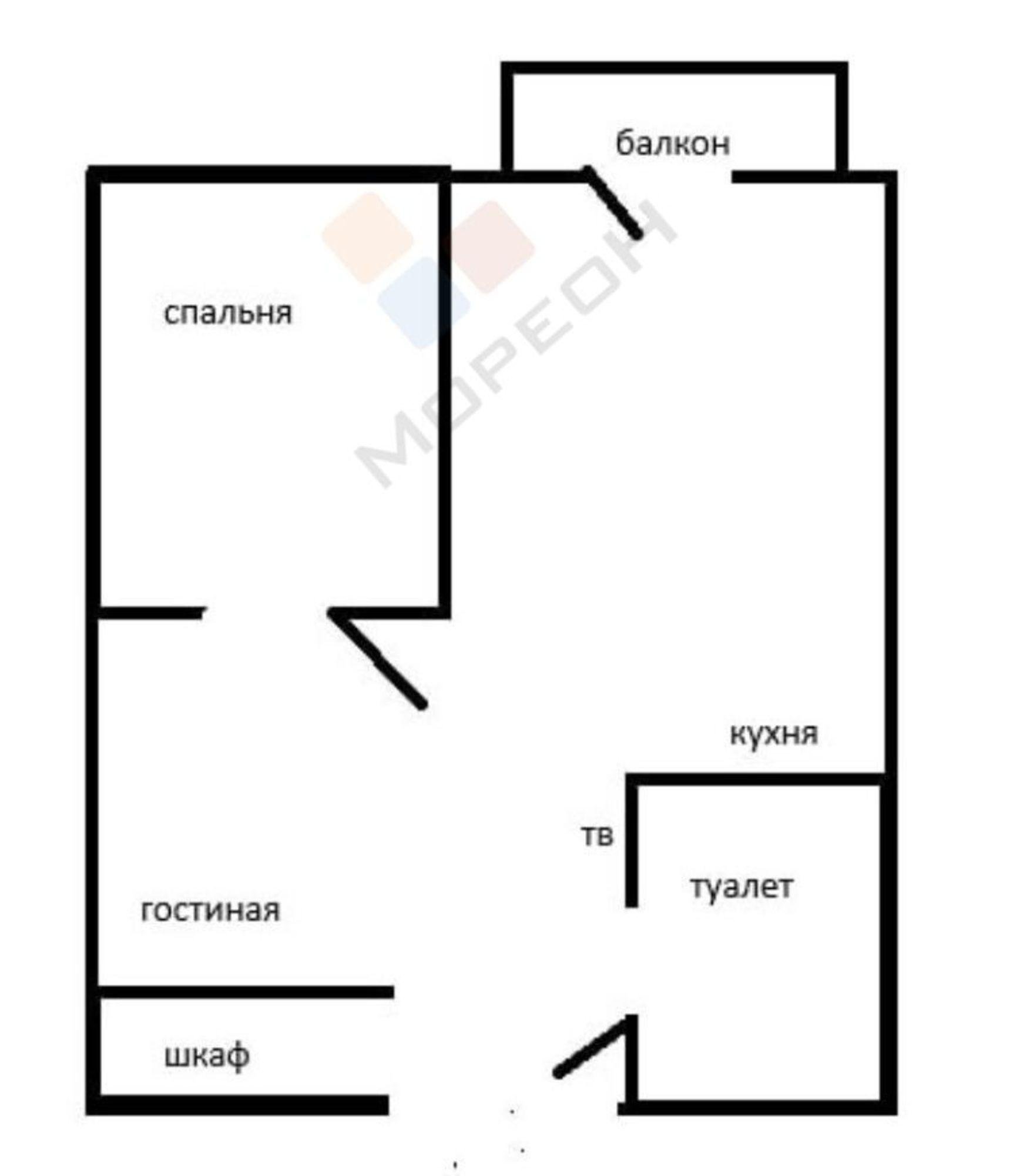 Купить квартиру за 4 500 000 рублей на Тепличная ул, 62/1к6