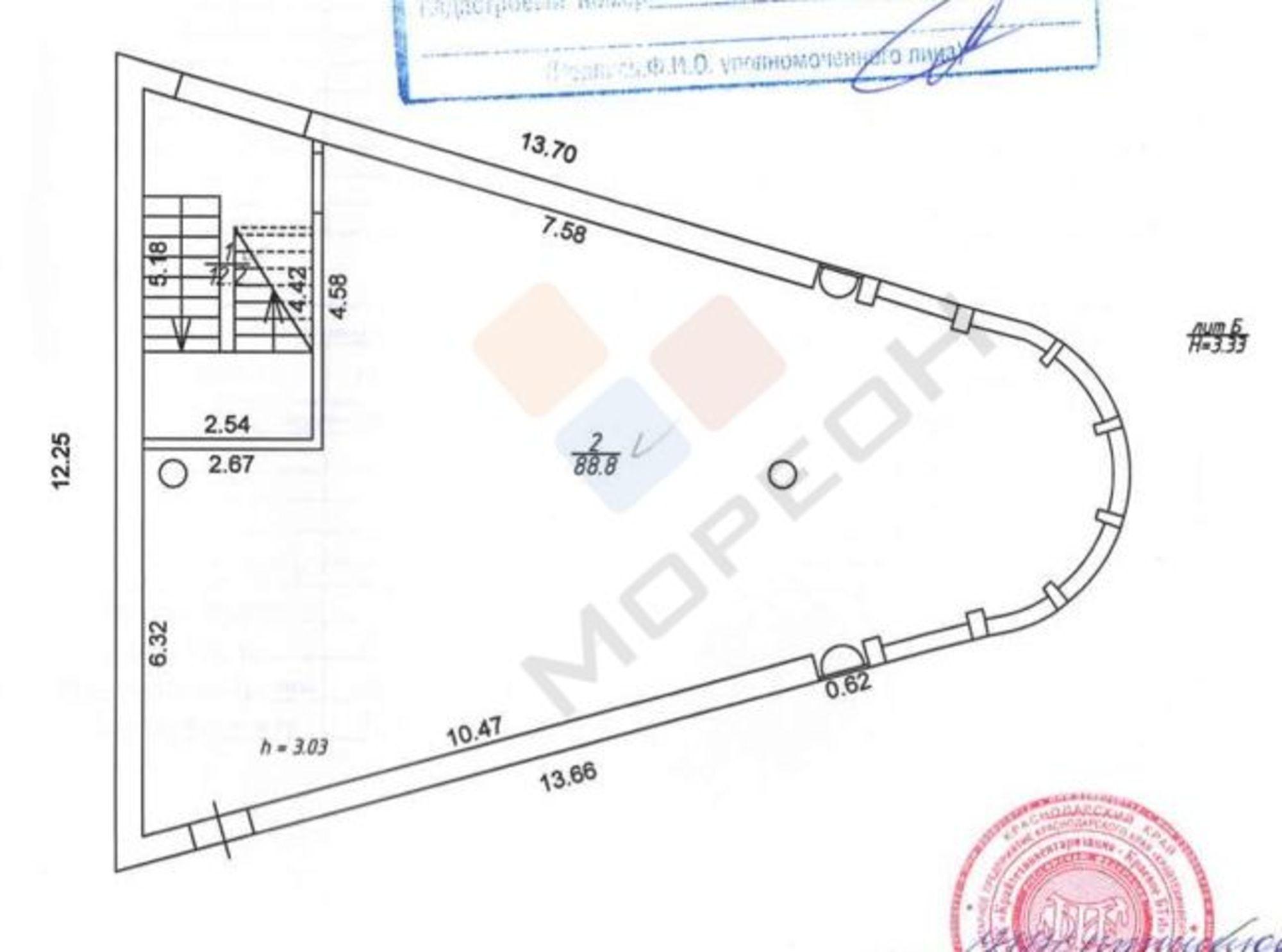 Сдать офис, помещение под офис за 260 000 рублей на Мира ул, 86/1