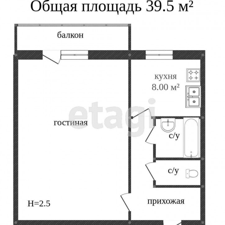1-комн квартира Рабочий пр-т, 13 1-комн квартира Рабочий пр-т, 13