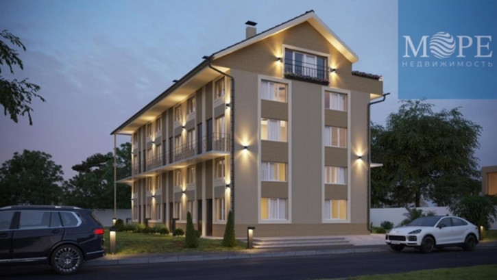 1-комн квартира в новом доме Верхневеселое с, Коммунаров ул, 1