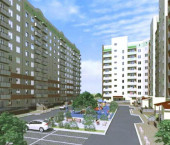 1-комн, 53кв м, этаж 3/9 Огородная ул, 75
