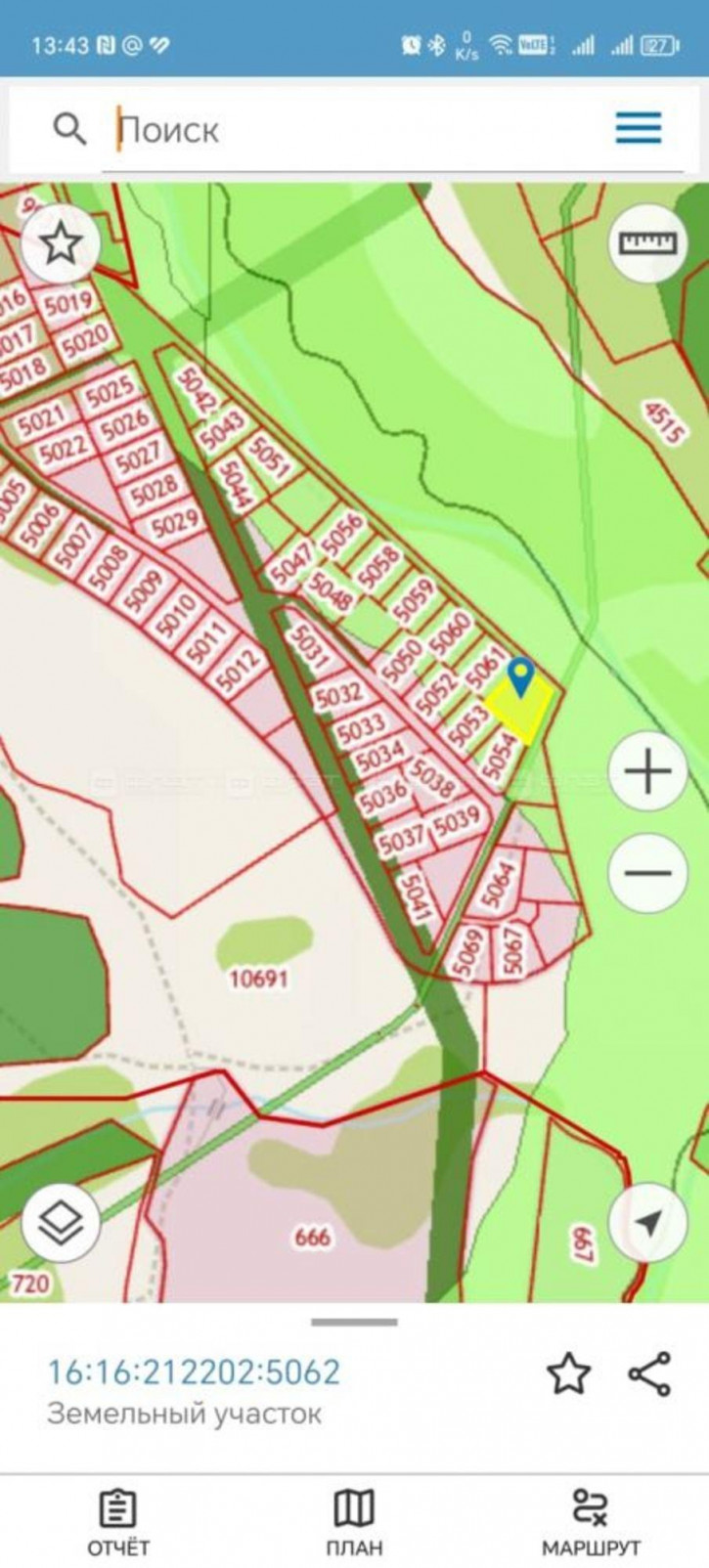 Земельный участок ул. Луговая, дом 5062