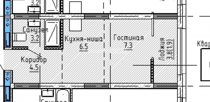 1-комн квартира Квартал Депо жк