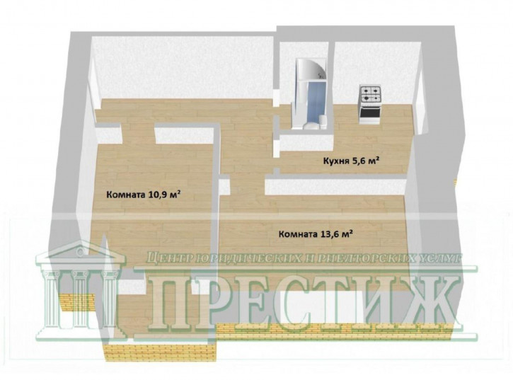 2-комн квартира Свердлова ул, 26