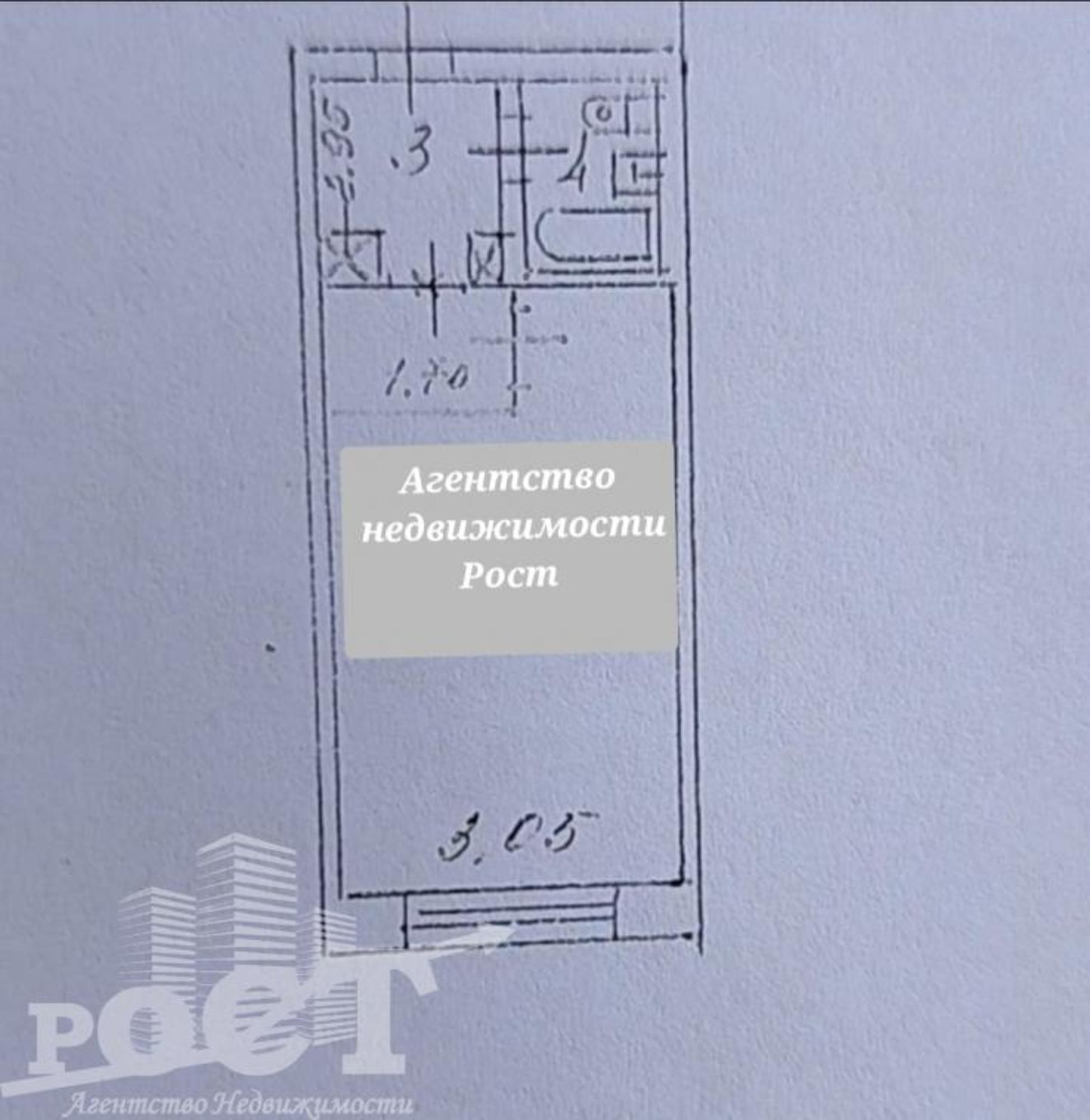 Купить комнату за 2 699 000 рублей на Фрунзе, 54