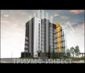 2-комн, 57.38 кв м, этаж 2/9 Притузова, 8